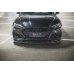 Накладка сплиттер на передний бампер на Audi RS5 B9 рестайл